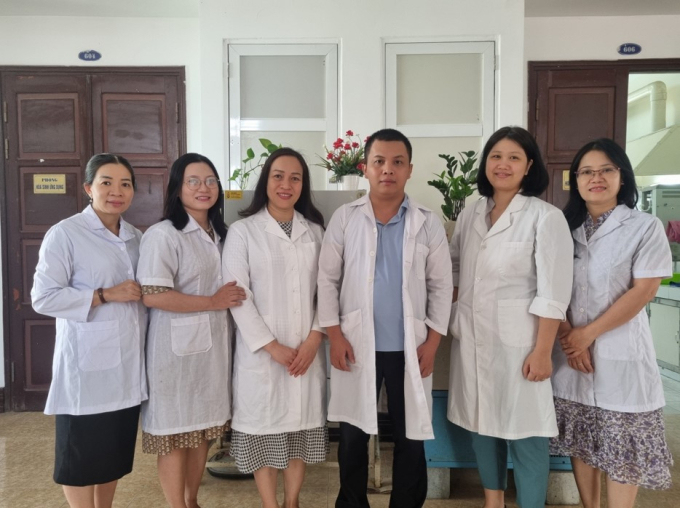 Chủ nhiệm TS. Nguyễn Thị Thu Hà và nhóm nghiên cứu