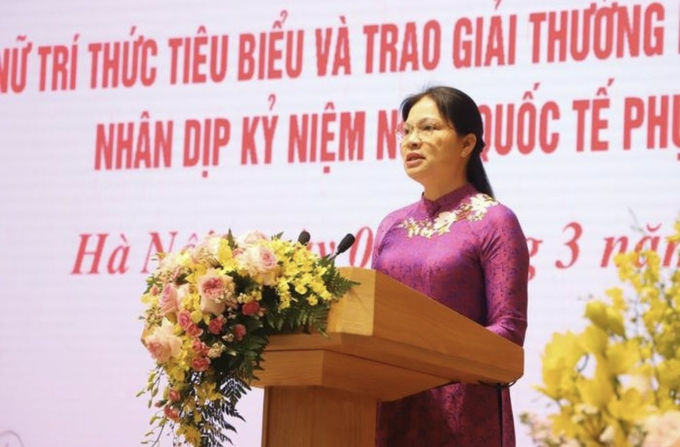 Bà Hà Thị Nga - Ủy viên TƯ Đảng, Chủ tịch Hội LHPN Việt Nam cho biết  theo danh sách được công nhận chức danh giáo sư, phó giáo sư của Hội đồng Giáo sư Nhà nước, giai đoạn 2019 - 2023, có tổng số 2.059 vị, trong đó có 534 giáo sư và phó giáo sư là nữ, chiếm tỷ lệ 26%.
