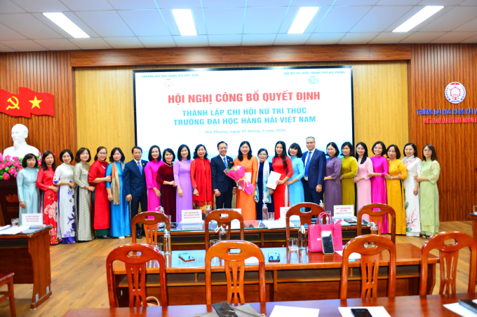 Ra mắt Chi hội Nữ trí thức Trường Đại học Hàng Hải Việt Nam