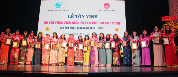 Các nữ trí thức tiêu biểu được tôn vinh lần thứ nhất tại TPHCM