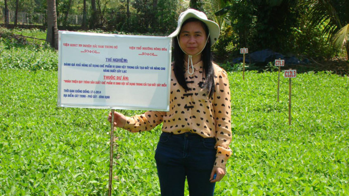TS Nguyễn Thị Thu Hà cho biết đơn vị chị nghiên cứu về chế phẩm sinh vật thì các chủng vi sinh vật đó cũng dễ bị đánh cắp.