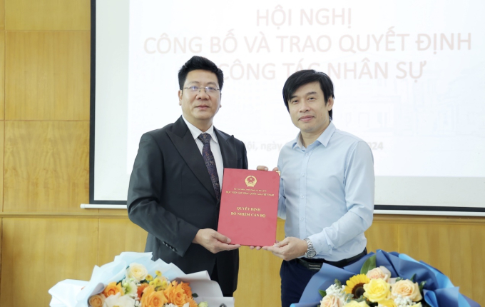 NSND Quốc Hưng nhận quyết định Phó Giám đốc phụ trách Học viện Âm nhạc Quốc gia Việt Nam