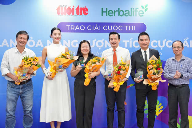 Herbalife Việt Nam đồng hành cùng Báo Tuổi Trẻ tổ chức Cuộc Thi Lan Tỏa Năng Lượng Tích Cực lần thứ năm liên tiếp 