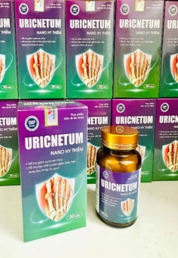 URICNETUM - Hỗ trợ điều trị tăng acid uric máu