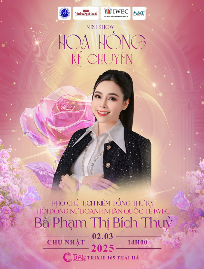 Hoa hậu Phạm Bích Thủy, Phó Chủ tịch kiêm Tổng thư ký Hội đồng Nữ doanh nhân quốc tế IWEC