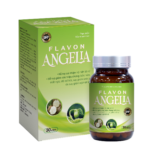 Sản phẩm cải thiện nội tiết tố nữ Flavon Angelia của Tiến sĩ Bá Thị Châm