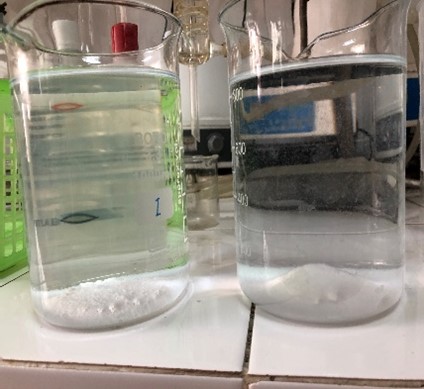  Thí nghiệm tạo bông HA (hydroxyl apatit) 