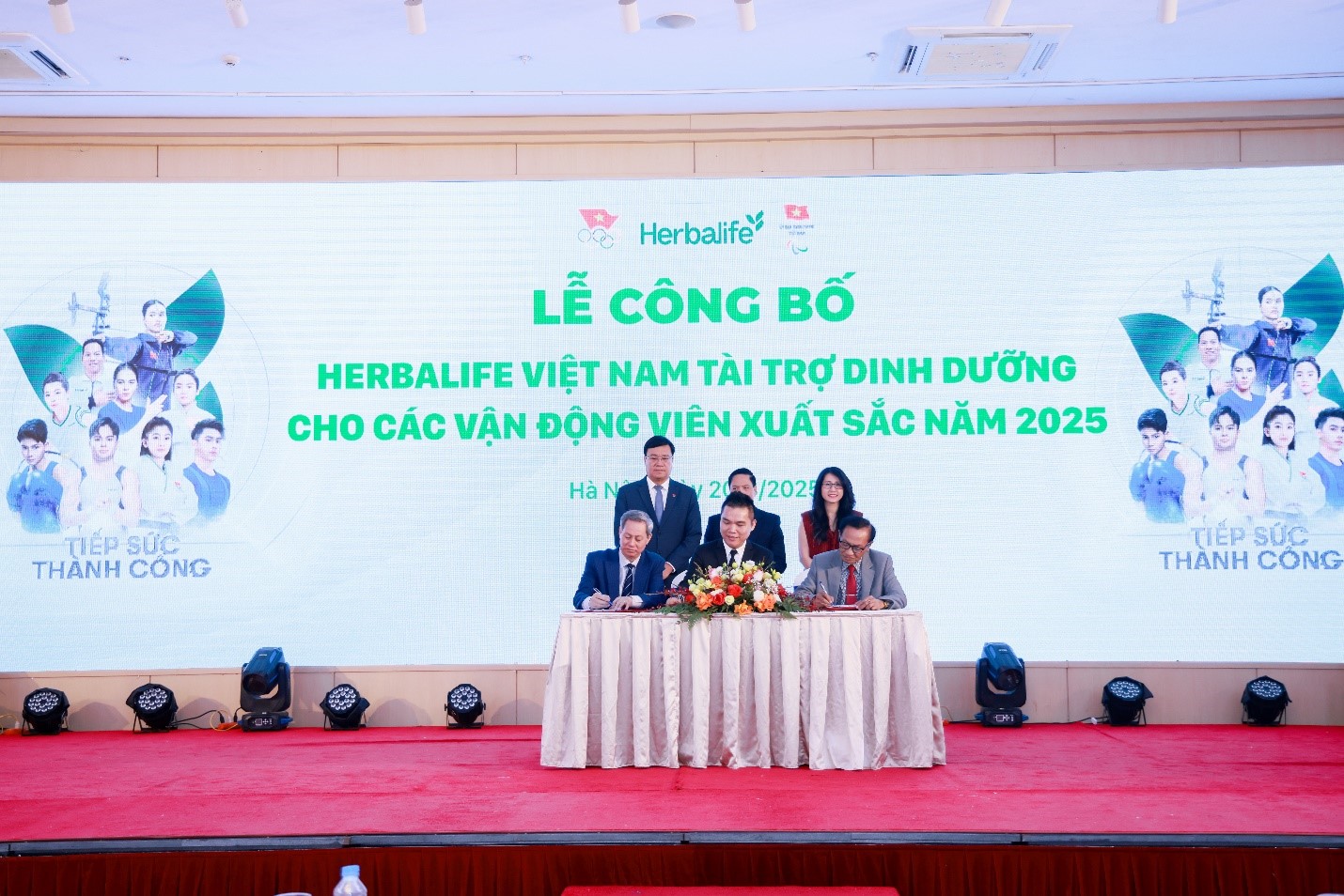 Herbalife Việt Nam tài trợ các sản phẩm dinh dưỡng cho các Vận Động Viên xuất sắc Việt Nam Trong năm 2025