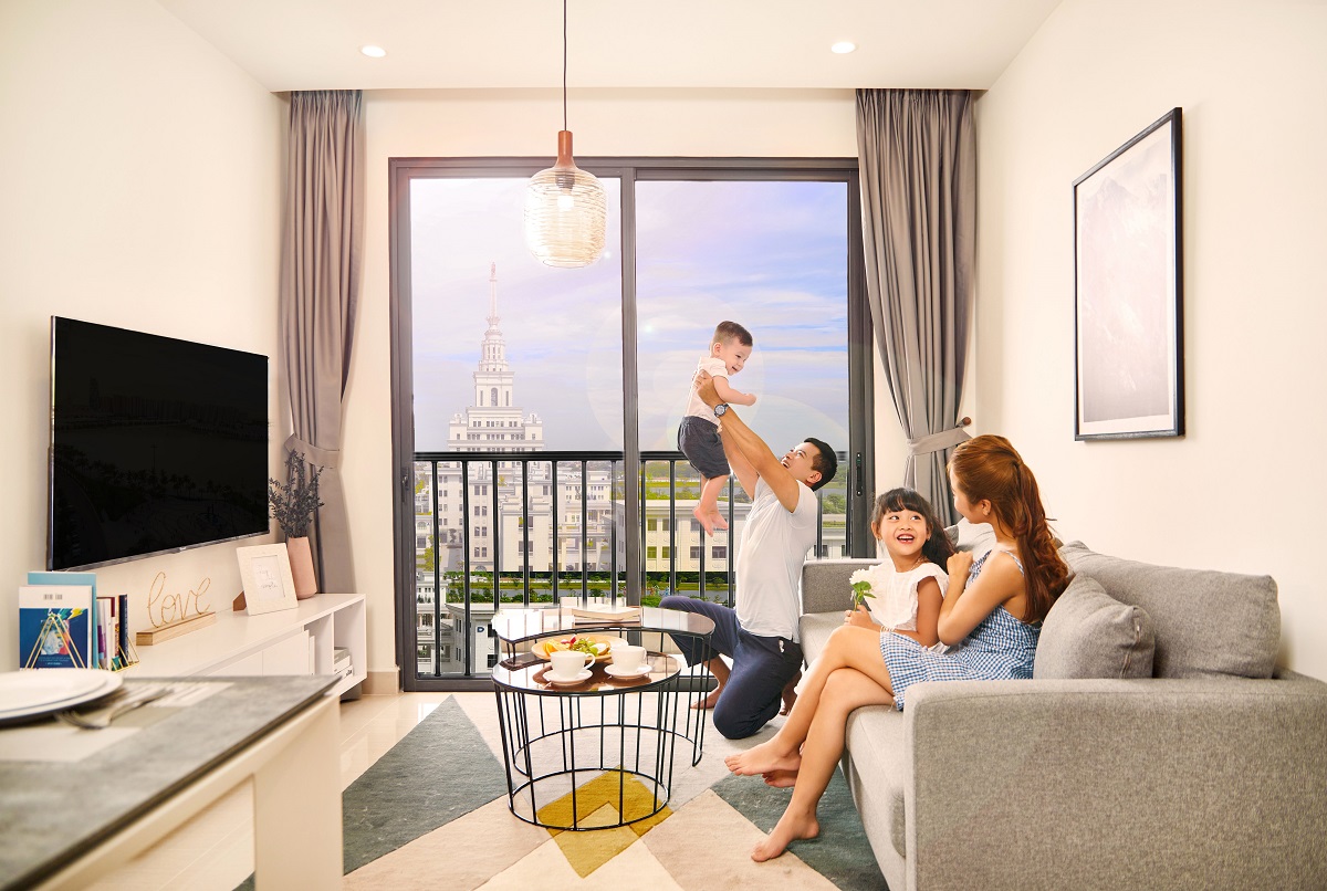 Cư dân sở hữu bức tranh thiên nhiên đắt giá từ tầm view triệu đô
