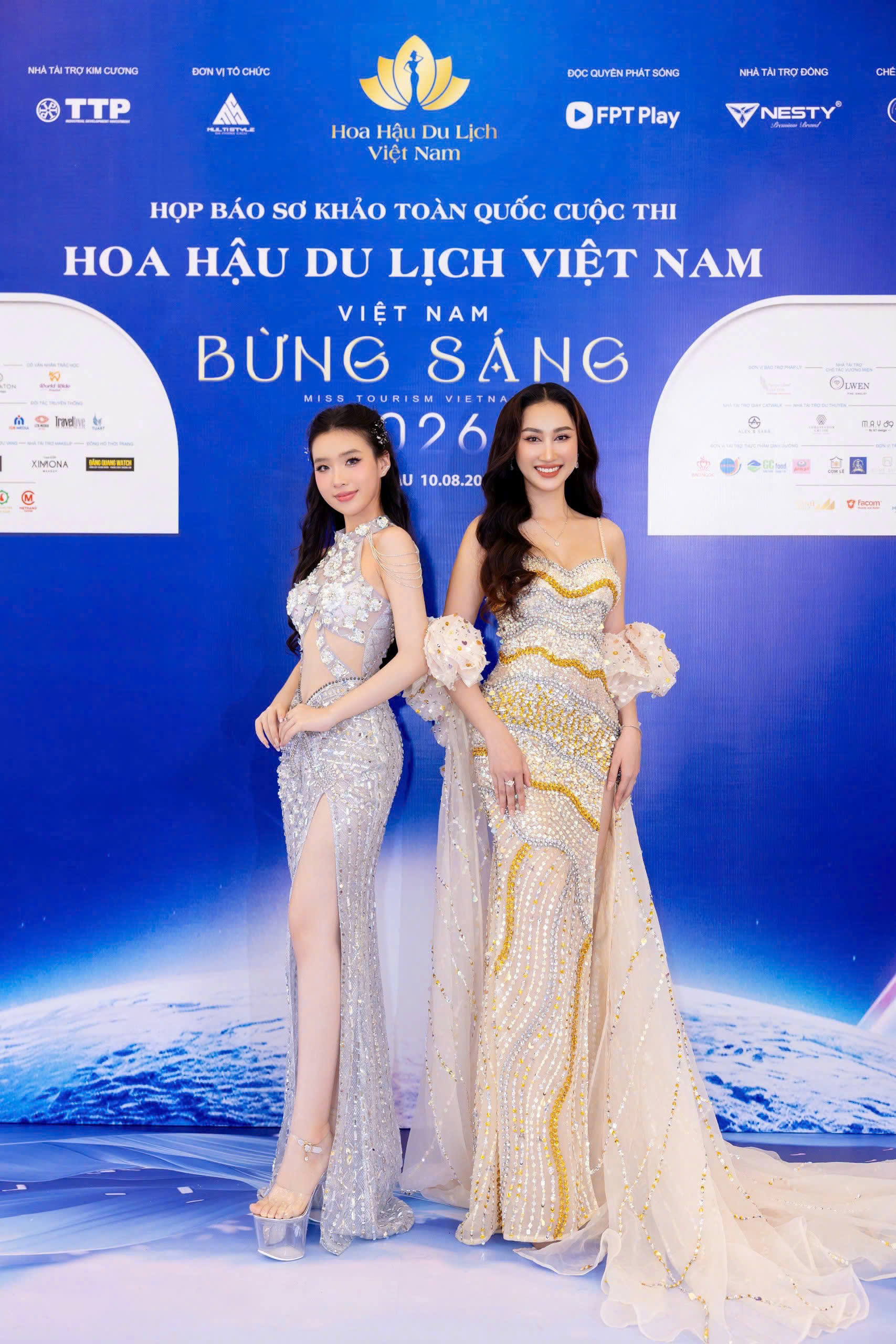 Hoa hậu Việt Nam Toàn cầu 2022 Đoàn Hồng Trang và Hoa khôi Người đẹp Trăng rằm tỉnh Phú Yên 2024 Sam Nabi