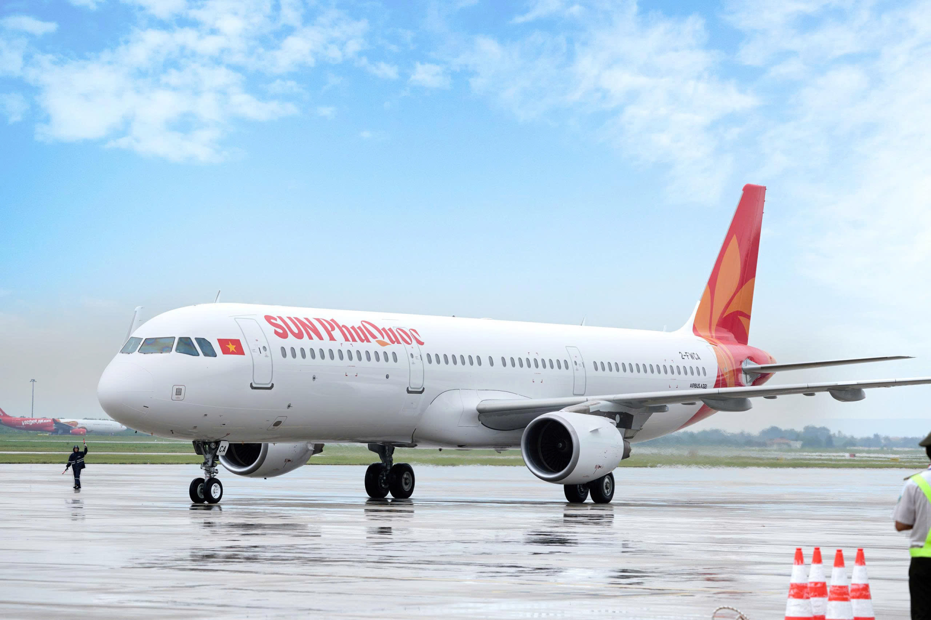 Ngắm dàn 3 tàu bay Airbus A321 hiện đại của Sun PhuQuoc Airways: sẵn sàng cất cánh vào tháng 11