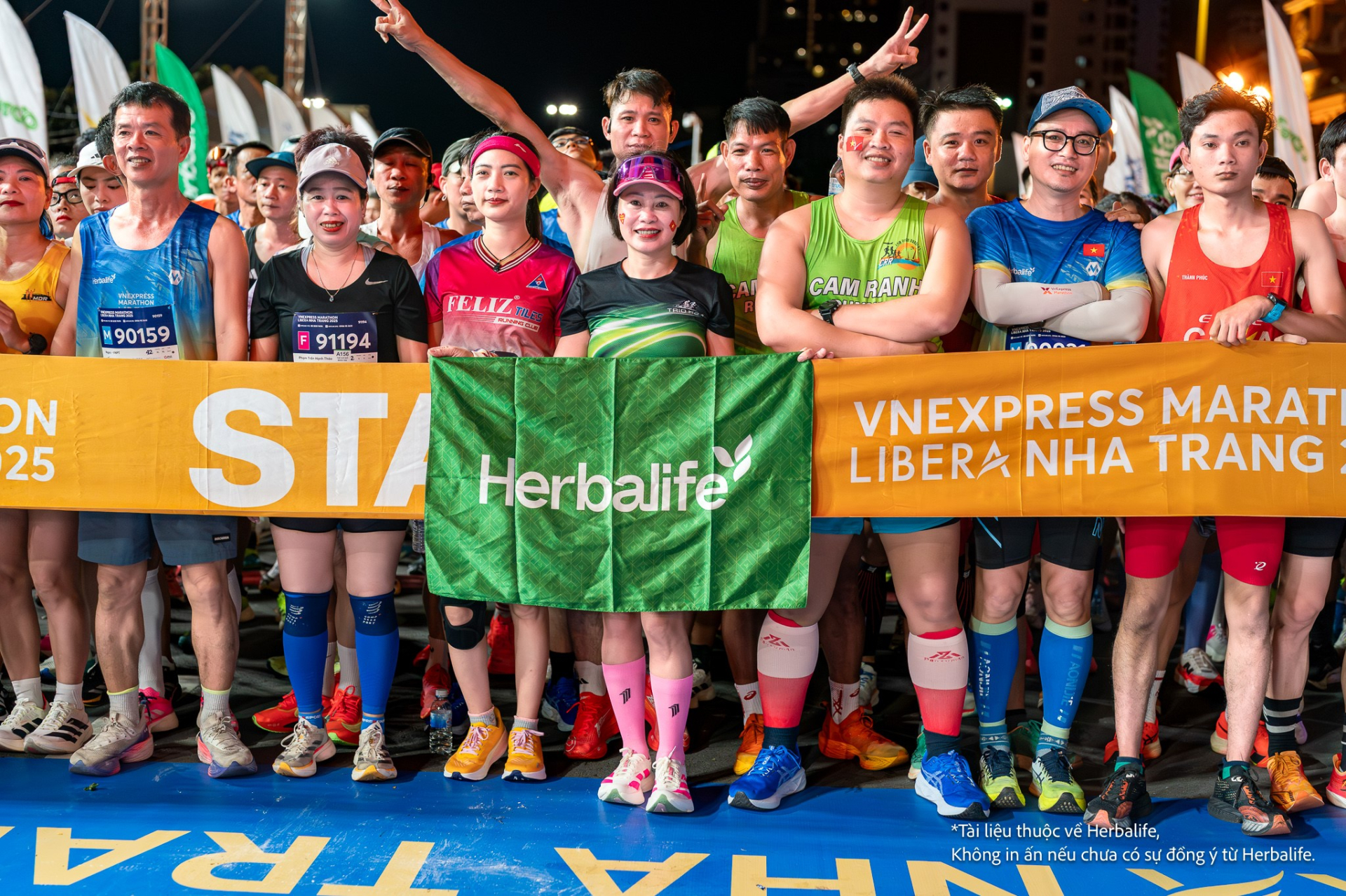   Herbalife Việt Nam đồng hành cùng giải chạy VnExpress Marathon Nha Trang năm thứ tư liên tiếp để khuyến khích tập luyện thể dục thể thao thường xuyên