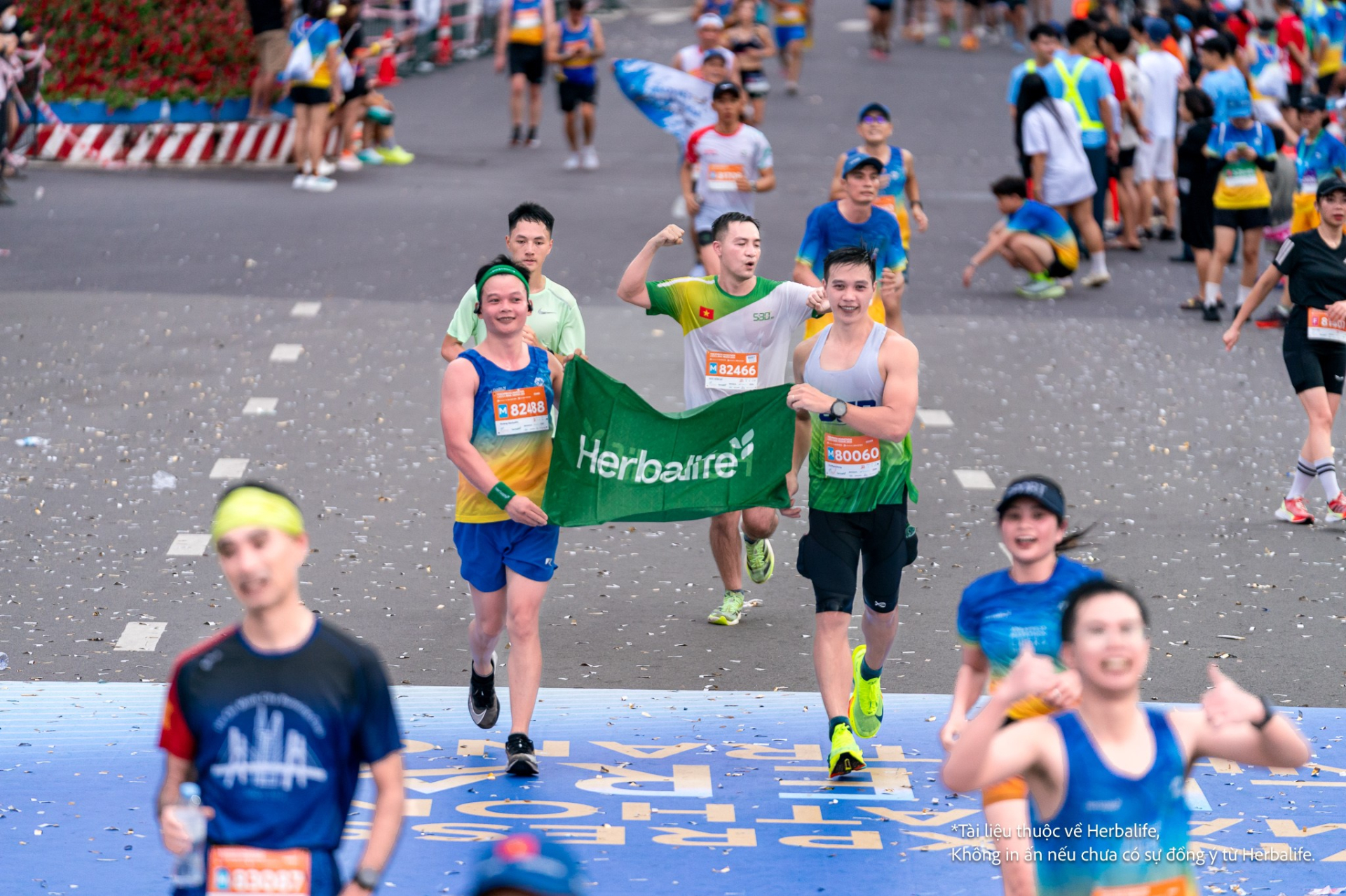   Herbalife Việt Nam đồng hành cùng giải chạy VnExpress Marathon Nha Trang năm thứ tư liên tiếp để khuyến khích tập luyện thể dục thể thao thường xuyên