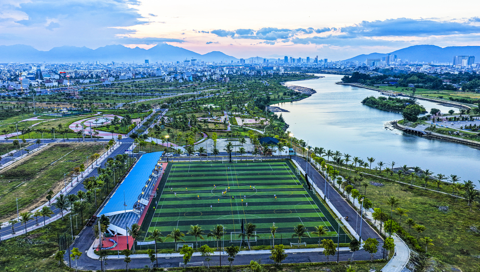 Những đại công viên đưa đất nền khu Đông Nam Đà Nẵng bứt phá 