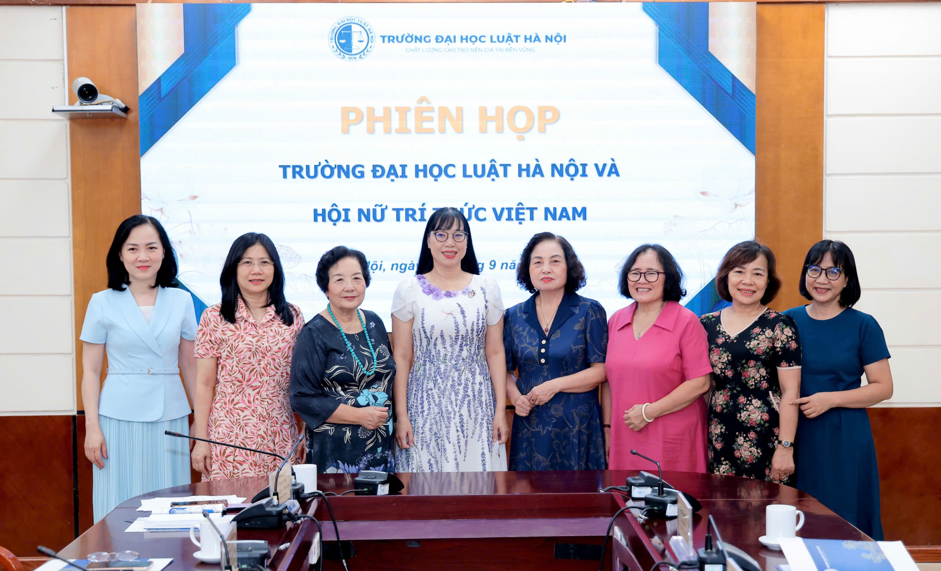 Triển khai thành lập Chi hội Nữ trí thức Trường Đại học Luật Hà Nội