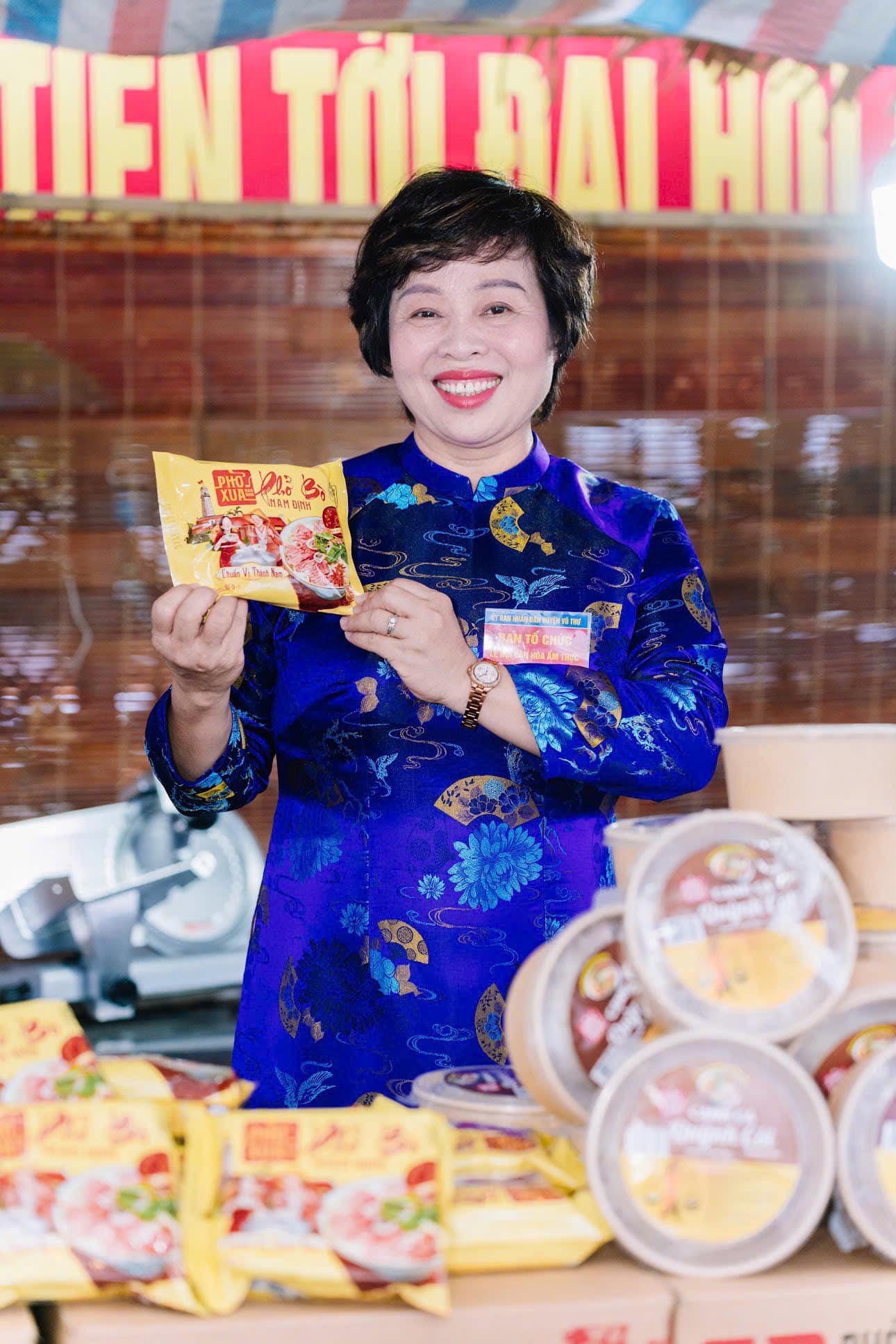 Nghệ nhân ẩm thực Lê Thị Thiết, Chủ tịch Hiệp hội Văn hóa Ẩm thực tỉnh Ninh Bình