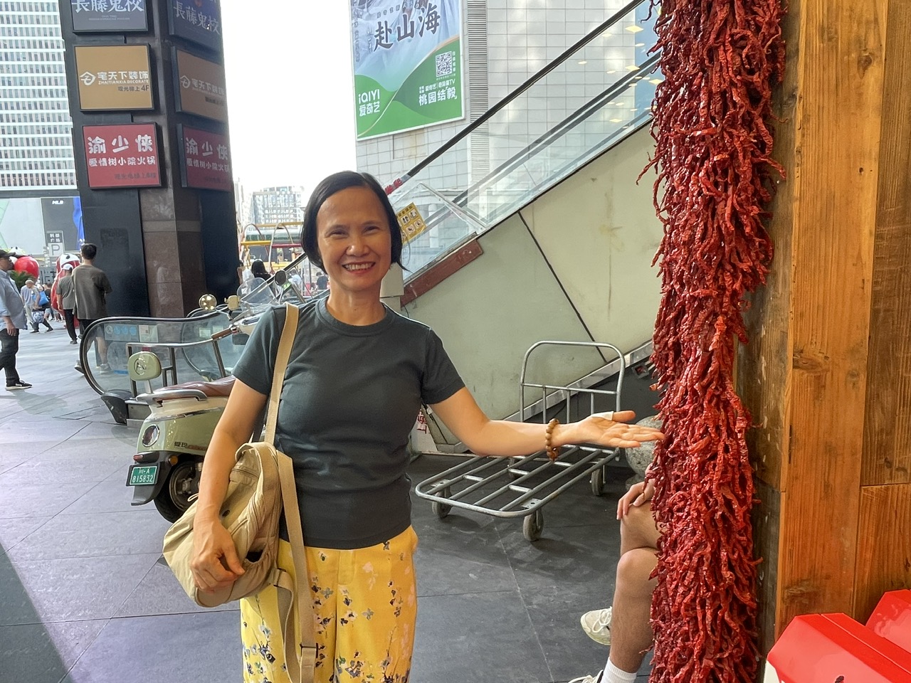 Ớt được trang trí như một cách 