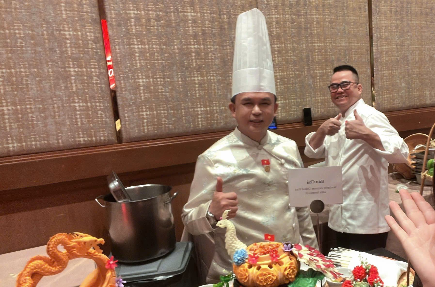 Bún chả, nem Việt Nam gây ấn tượng tại Bangkok