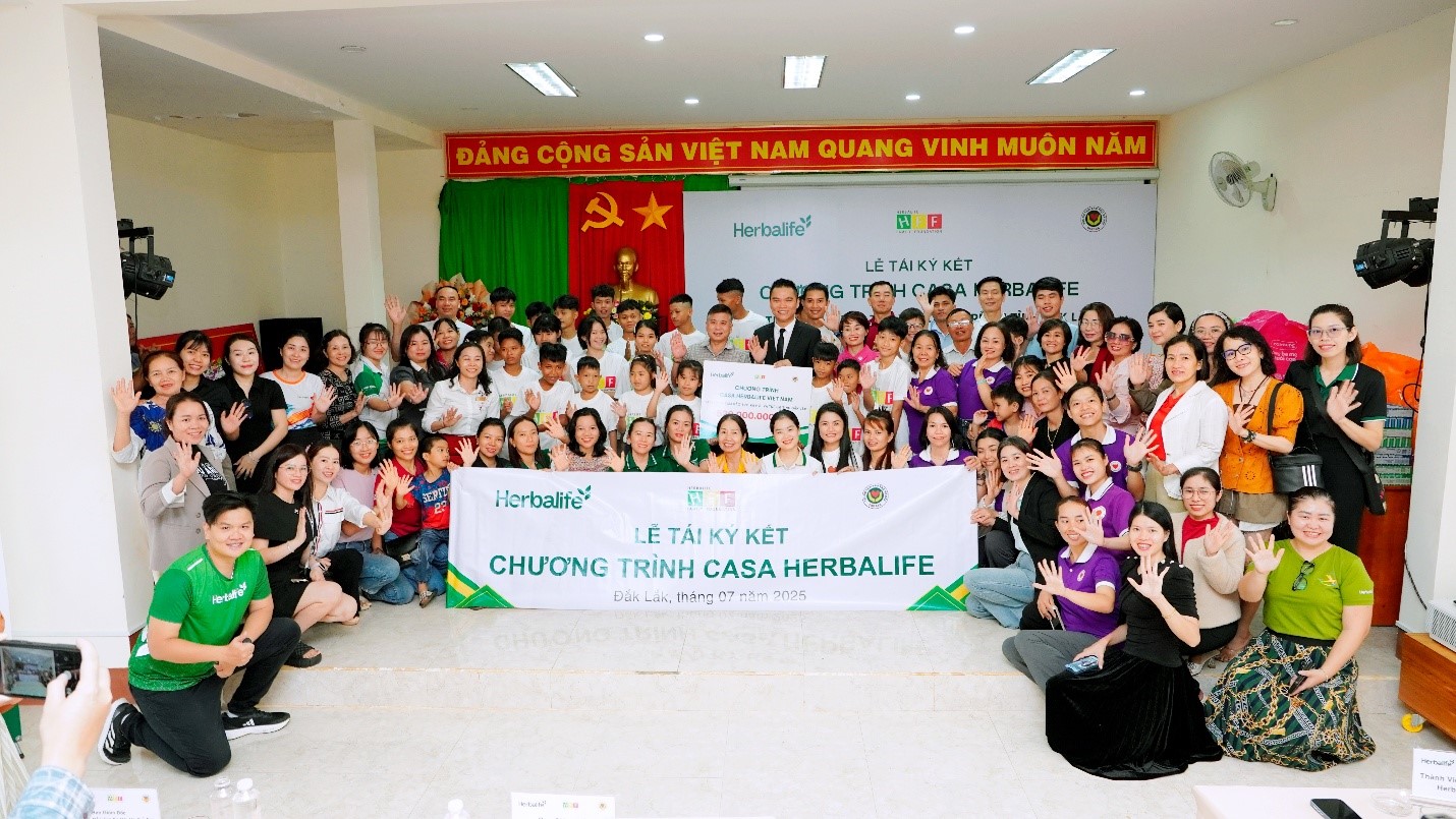 Herbalife Việt Nam tiếp tục hỗ trợ bữa ăn dinh dưỡng cho hơn 3.000 người khó khăn
