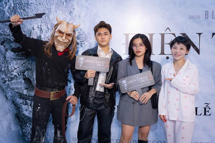 Diễn viên Thịnh Vinh (trái) và diễn viên Lý Hồng Ân (phải)