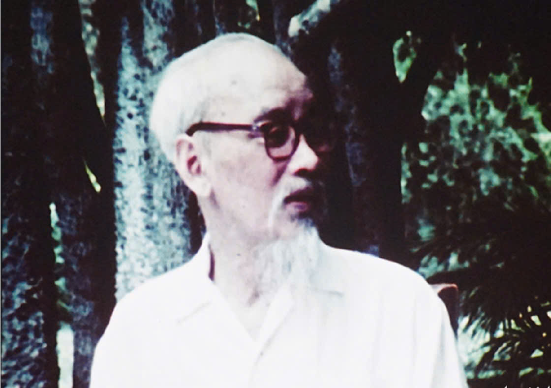 Hình ảnh Bác Hồ trong bộ phim 