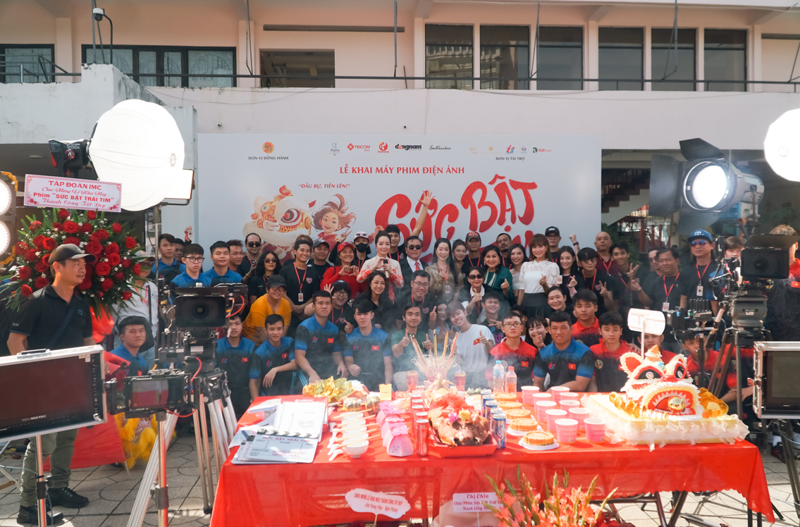 Khai máy “Sức Bật Trái Tim”: Đưa Lân Sư Rồng lên màn ảnh như thể thao đỉnh cao