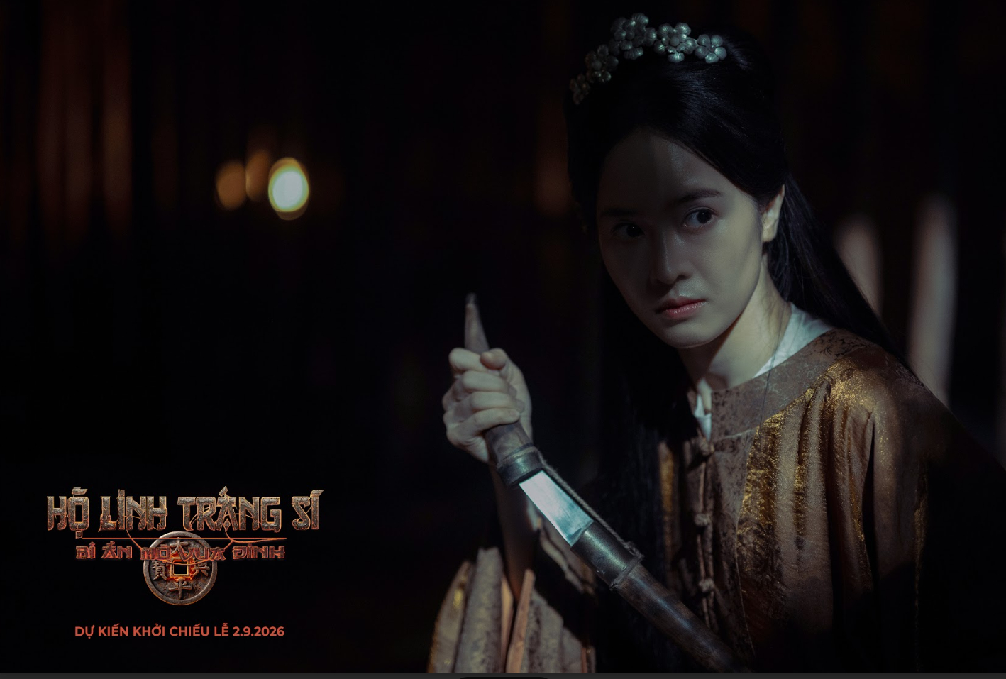 Tết Trung Thu năm 979 Triều Đinh đượcc tái hiện với sự xuất hiện của diễn viên Tuấn Trần và Thiên Tú