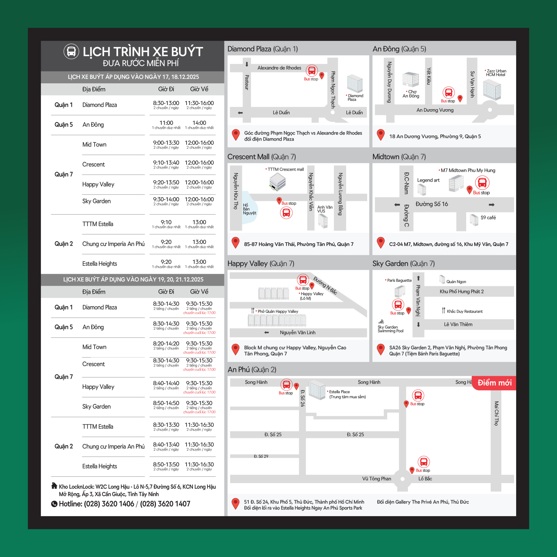 Giáng sinh bùng nổ ưu đãi đến 70%++ tại LocknLock Brand Day Long Hậu, cơ hội nhận ngay iPhone 17