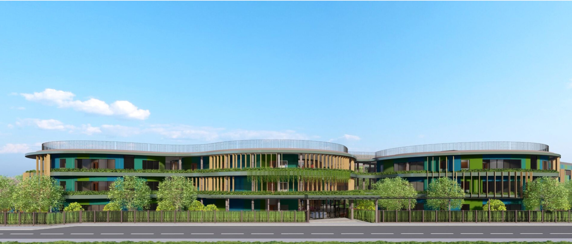  Được xây dựng trên khuôn viên rộng hơn 16 hécta, Vin Nexus Center phục vụ quy mô khoảng 300 học sinh có nhu cầu giáo dục đặc biệt.