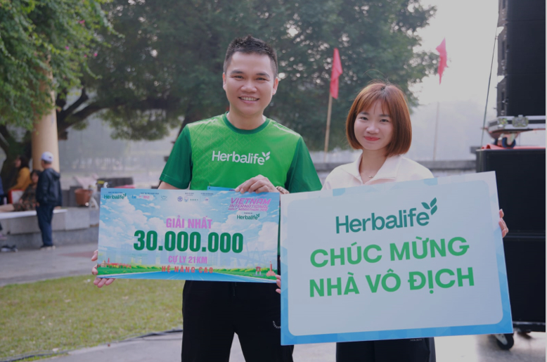 “Giải bán marathon Quốc tế Việt Nam tài trợ bởi Herbalife 2026” khuyến khích lối sống năng động trong ngày đầu năm mới