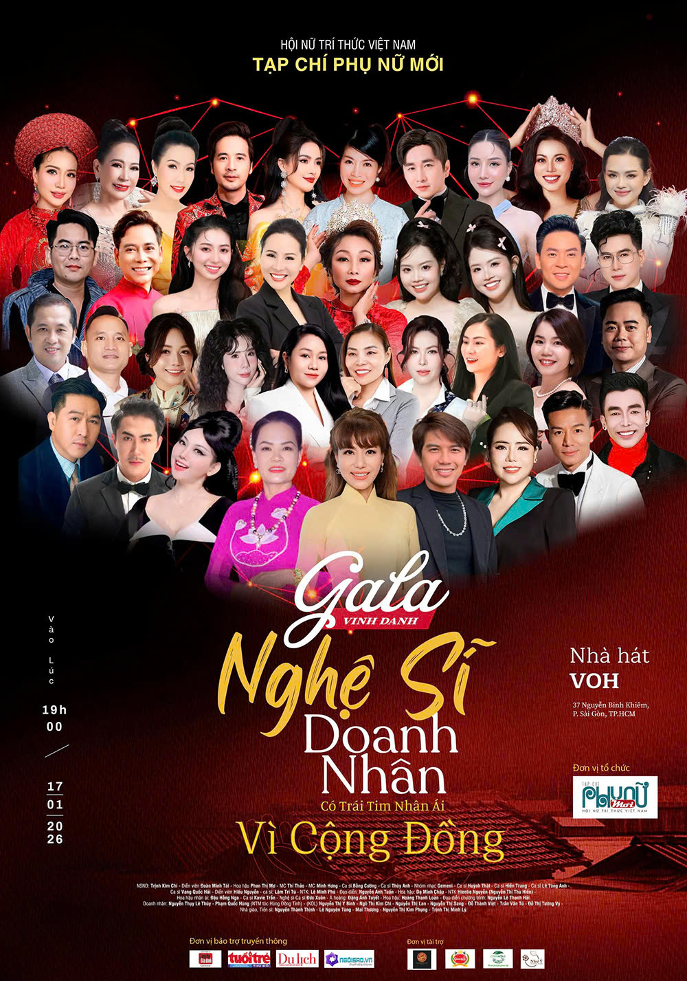 Công bố danh sách vinh danh “Những Trái tim Nhân ái, Vì cộng đồng 2025”