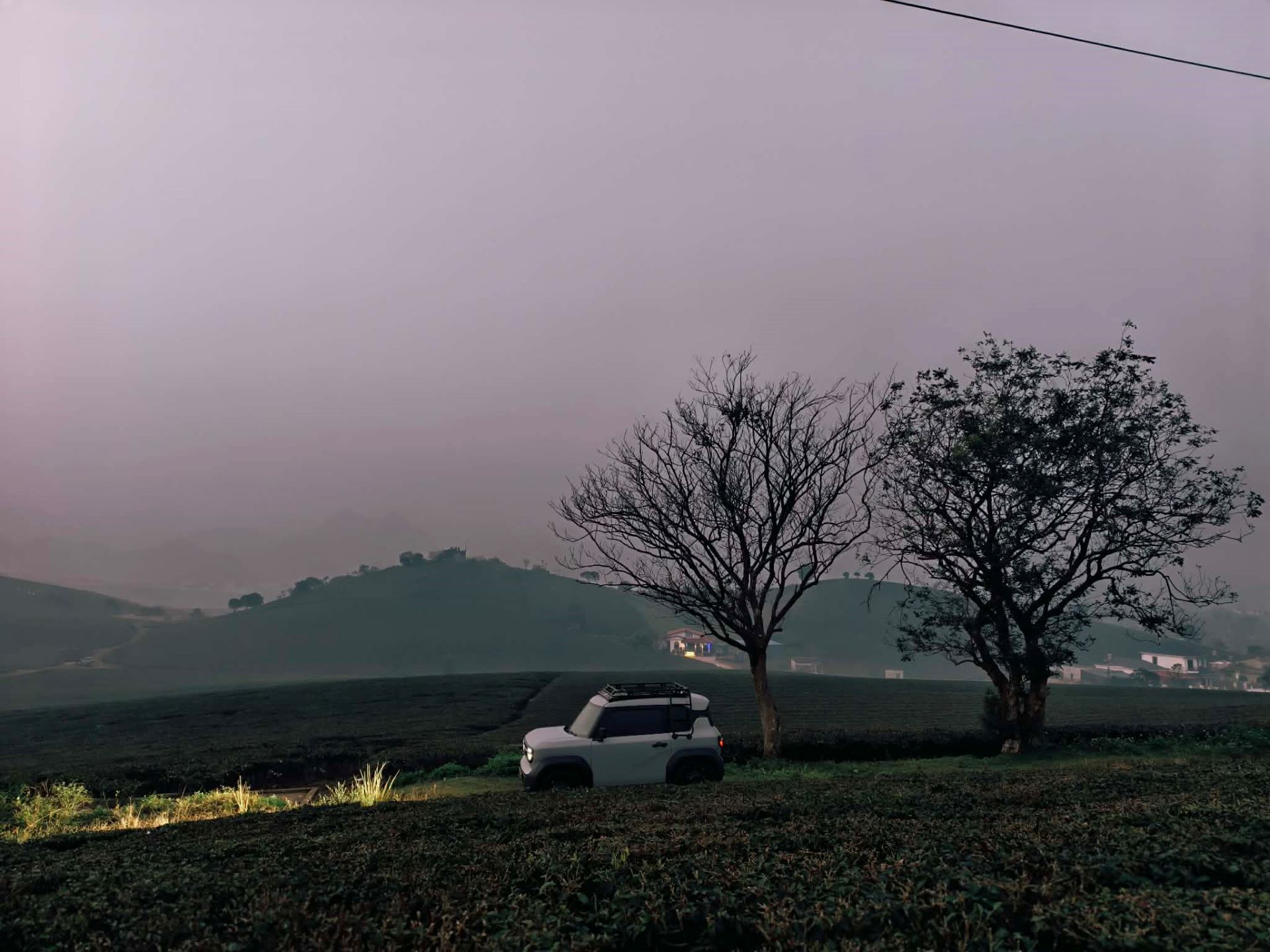 Anh Phạm Hà không chỉ sử dụng VF 3 cho di chuyển hằng ngày mà còn thực hiện chuyến đi dài (Ảnh: NVCC