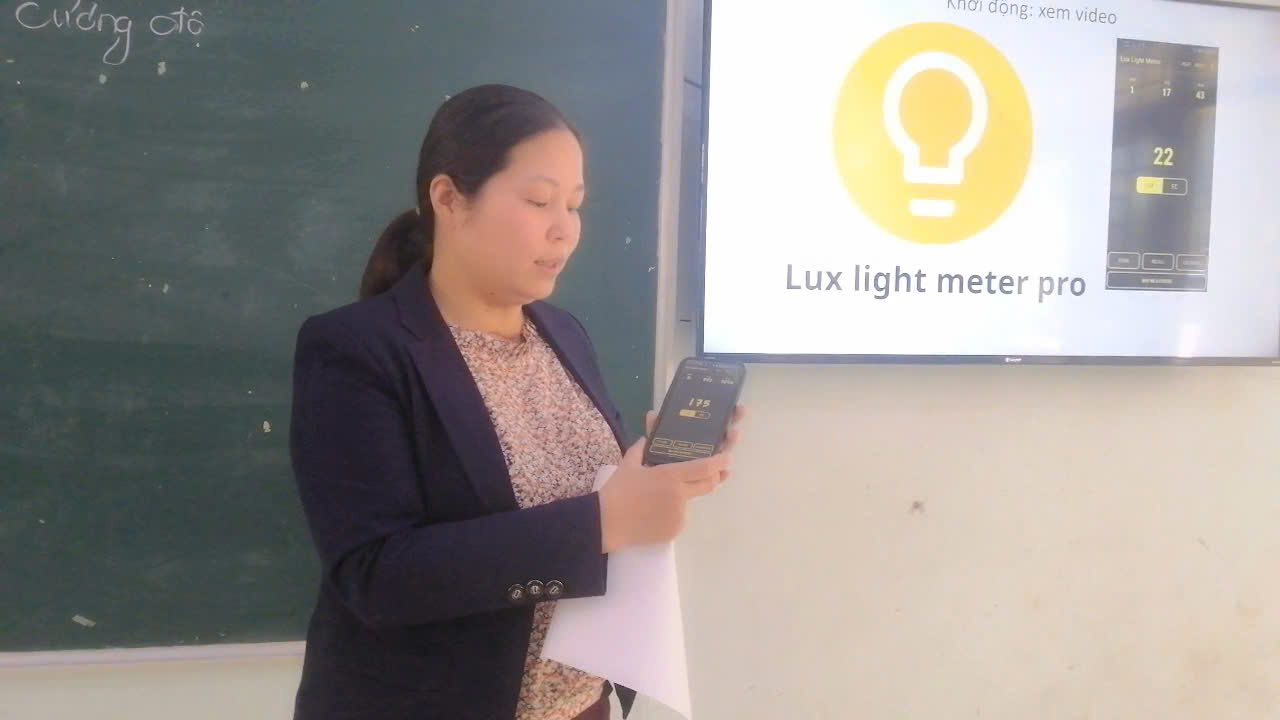 Dạy học chủ đề STEM Ánh sáng và cường độ