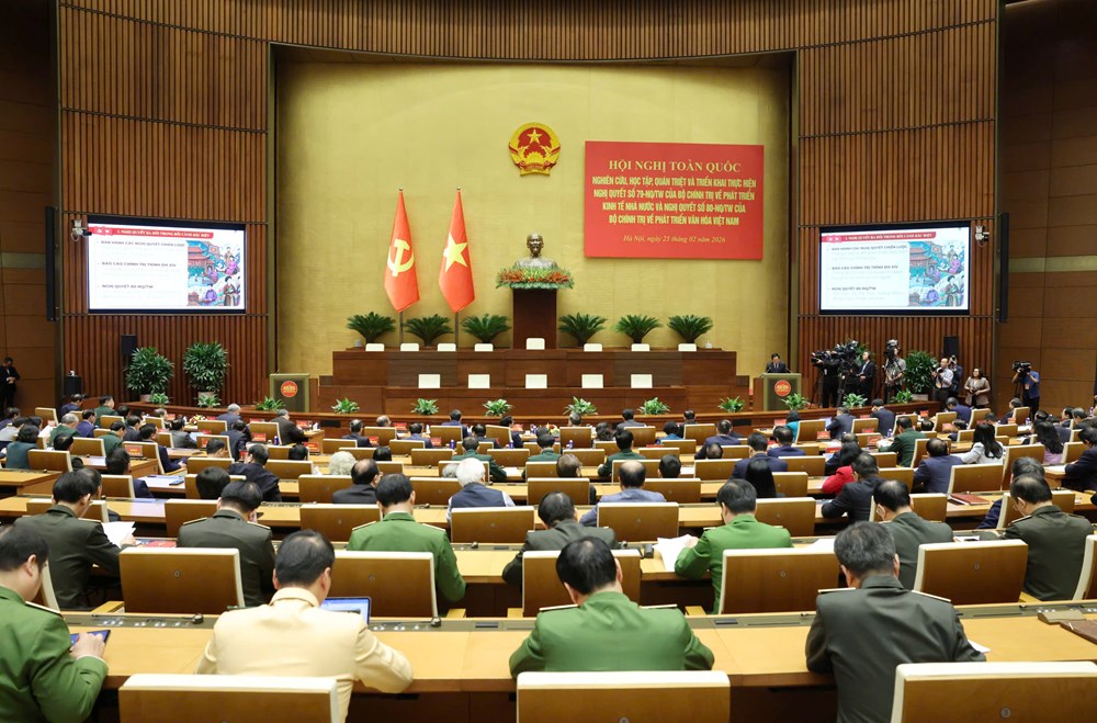 Hội nghị được tổ chức vào sáng 25.2
