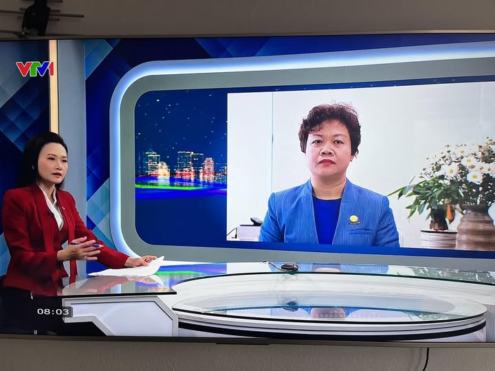 PGS.TS Chu Cẩm Thơ tham gia chương trình của Đài truyền hình Việt Nam.