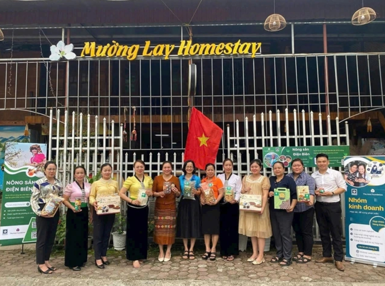 Mô hình khởi nghiệp của chị Lù Thị Toản đã tạo sinh kế cho nhiều người dân địa phương, đặc biệt là phụ nữ.