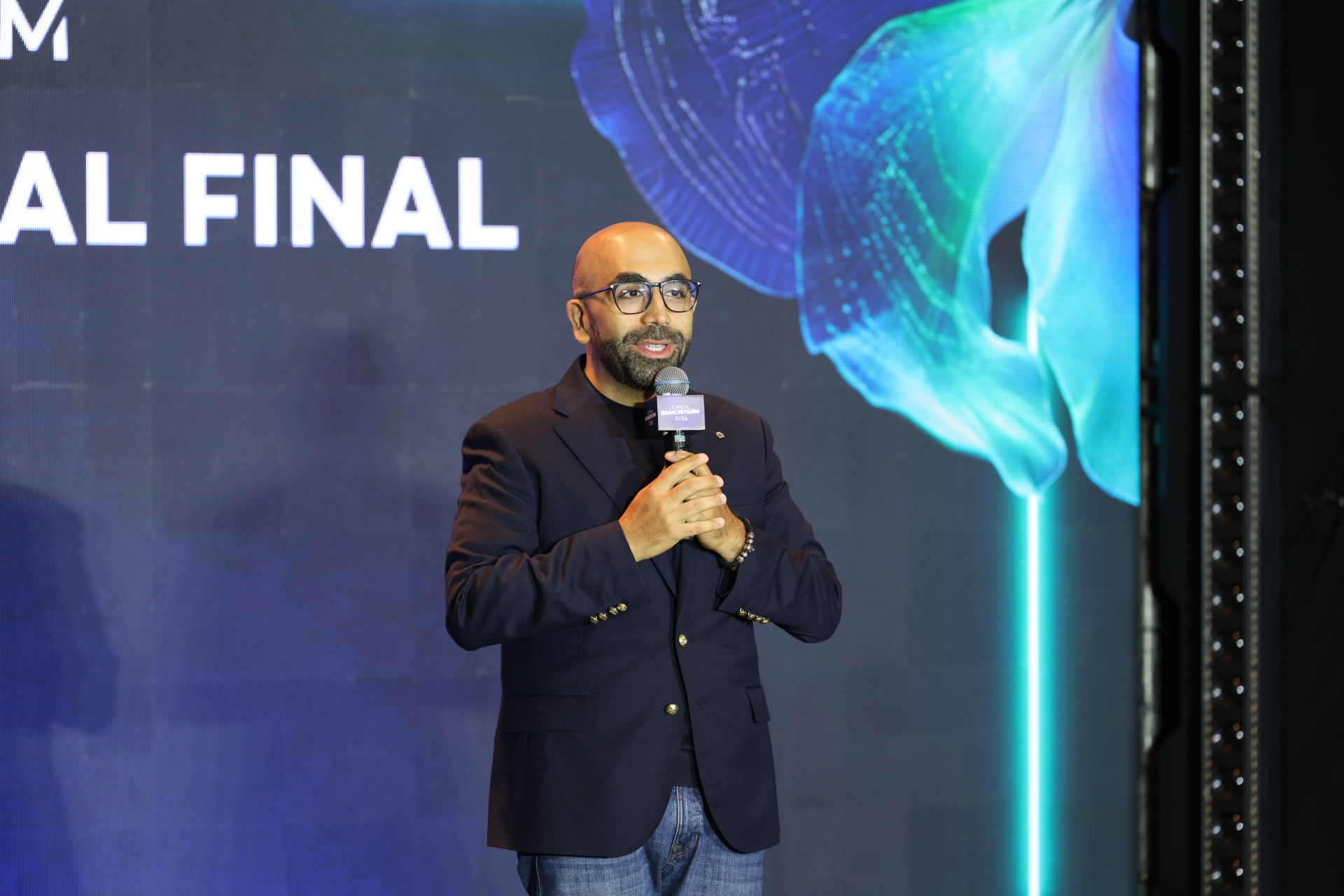 Ông Ahmed Wagih, Tổng Giám đốc L'Oréal Việt Nam phát biểu