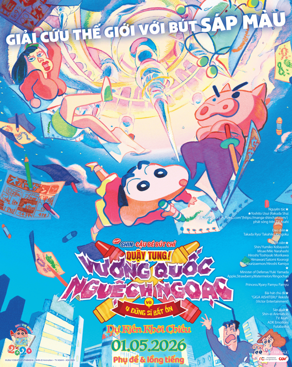 Tháng 5 bùng nổ phòng vé: Loạt phim đa thể loại khuấy động mùa hè 2026