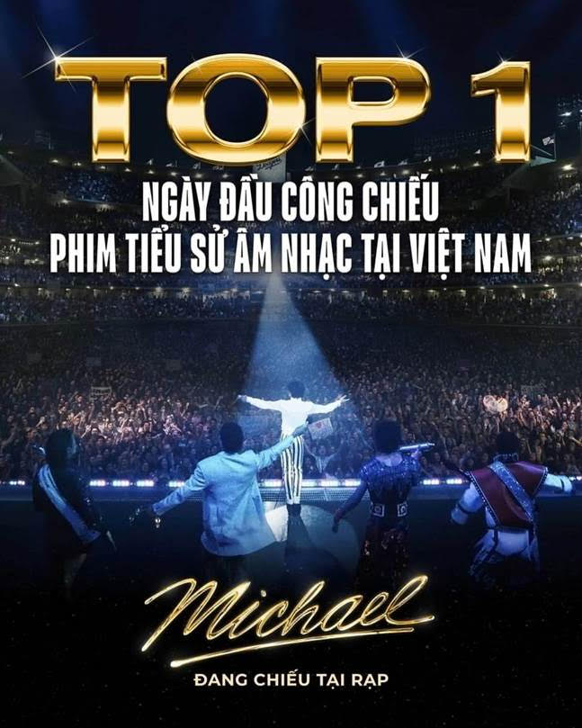 Review phim “MICHAEL”: Màn “tái sinh” của Michael Jackson đạt 96% Cà Chua Tươi, bùng nổ doanh thu ngay ngày đầu mở bán