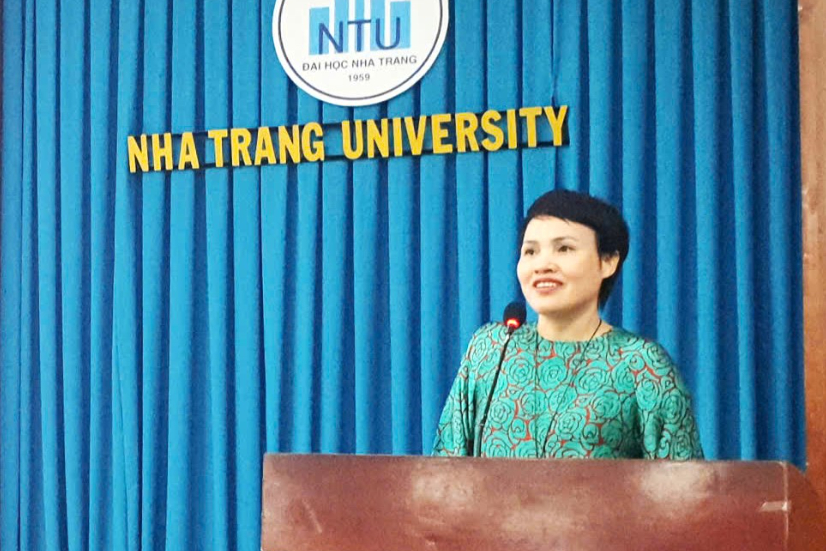  ThS Nguyễn Thị Vân Anh, giảng viên tâm lý Trường Đại học Khánh Hòa, hội viên Chi hội Nữ trí thức tỉnh Khánh Hòa: 