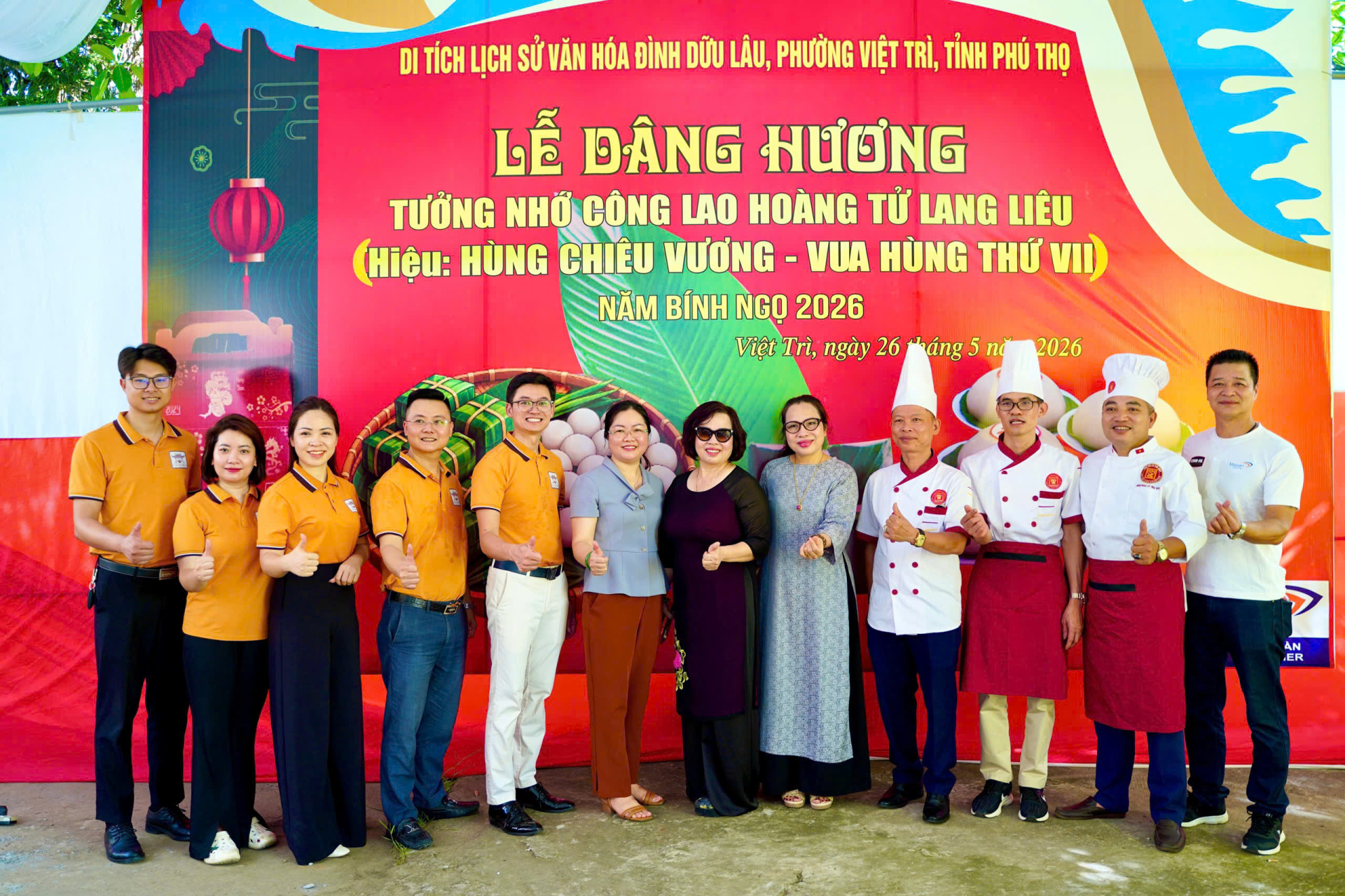 Dâng hương tưởng nhớ và tri ân công đức Hoàng tử Lang Liêu