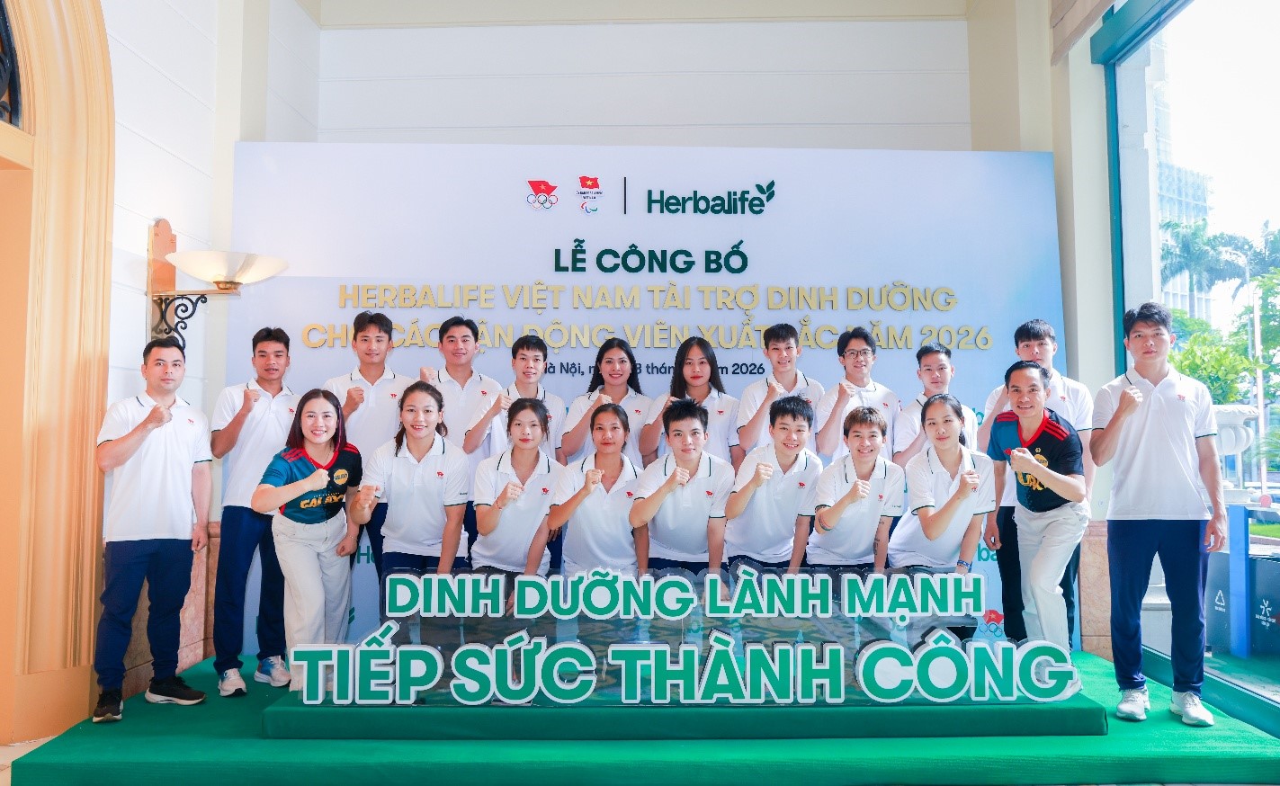 Herbalife Việt Nam tiếp tục tài trợ sản phẩm dinh dưỡng cho các vận động viên xuất sắc Việt Nam năm 2026