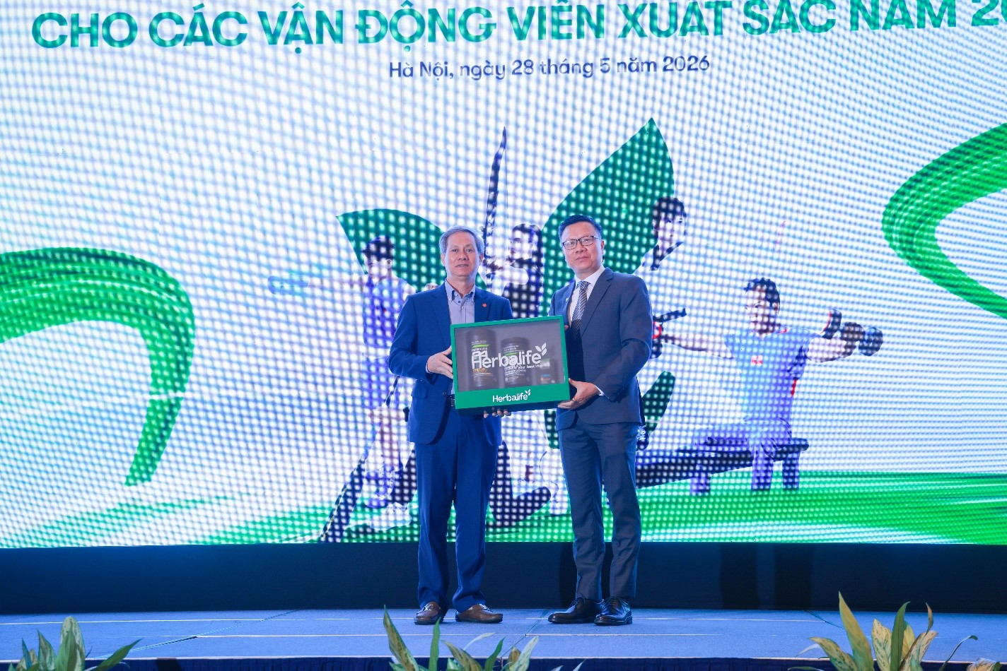 Herbalife Việt Nam tiếp tục tài trợ sản phẩm dinh dưỡng cho các vận động viên xuất sắc Việt Nam năm 2026
