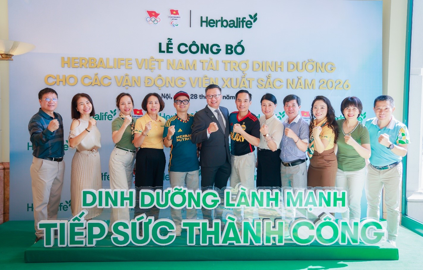 Herbalife Việt Nam tiếp tục tài trợ sản phẩm dinh dưỡng cho các vận động viên xuất sắc Việt Nam năm 2026
