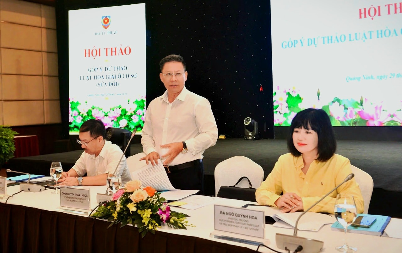 Thứ trưởng Nguyễn Thanh Ngọc phát biểu tại sự kiện. Ảnh: Đức Dương