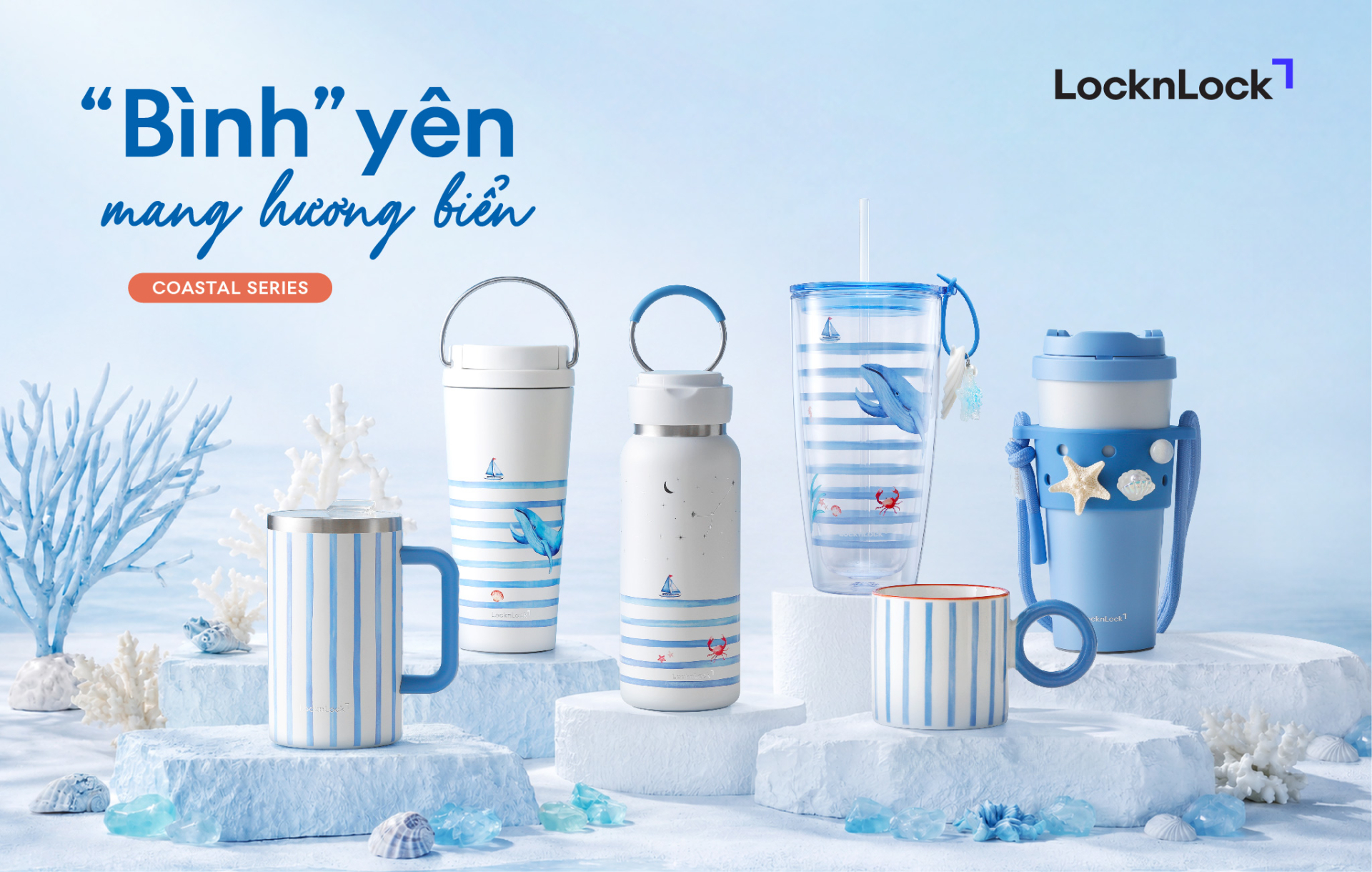 LocknLock khuấy đảo mùa hè với bộ sưu tập Coastal dành cho hội mê biển