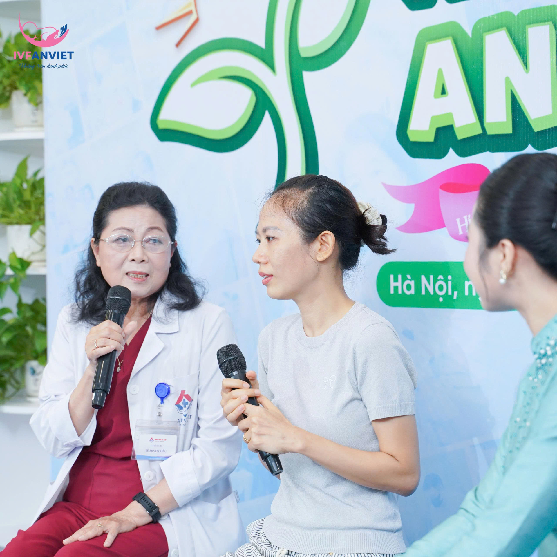 TS.BS Lê Minh Châu,Giám đốc Trung tâm IVF An Việt chia sẻ câu chuyện chị Phạm Thị Hằng tìm đến Trung tâm IVF An Việt sau 10 lần chuyển phôi thất bại ở các nơi khác.