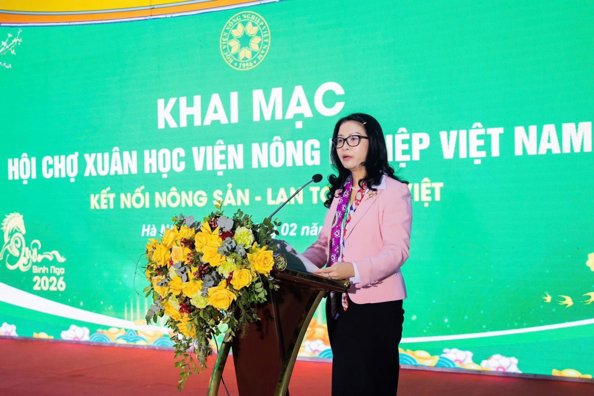 GS.TS Nguyễn Thị Lan, Giám đốc Học viện Nông nghiệp Việt Nam