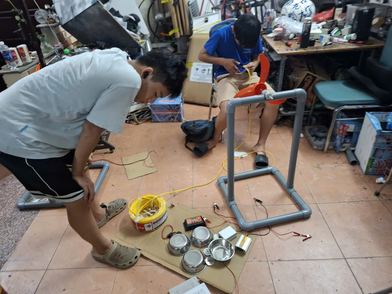 Thắp sáng những giờ học vùng núi từ dự án STEM của học sinh