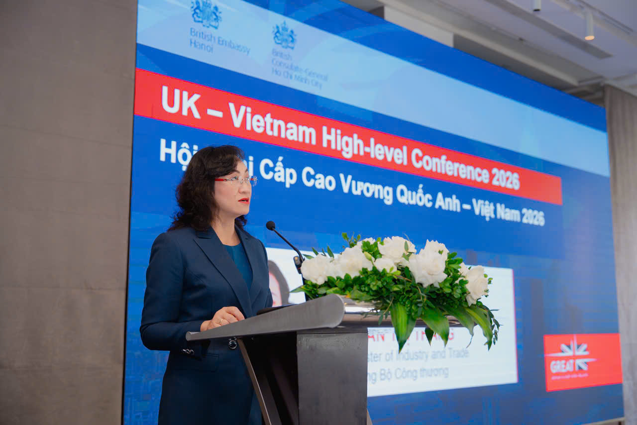Theo Thứ trưởng Bộ Công Thương Phan Thị Thắng, việc Vương Quốc Anh - Việt Nam nâng cấp quan hệ lên Đối tác Chiến lược Toàn diện không chỉ là dấu mốc ngoại giao mà còn tạo khuôn khổ mới để đưa hợp tác kinh tế, thương mại, đầu tư, tài chính, khoa học - công nghệ, chuyển đổi xanh và chuyển đổi số đi vào chiều sâu